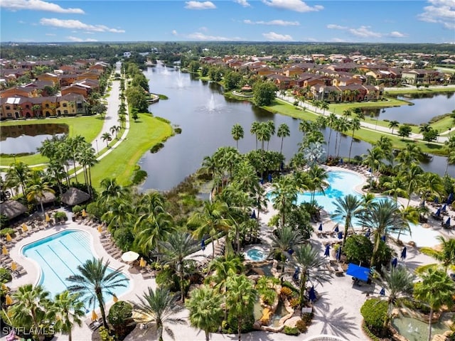 11999 Palba Way Unit 6405, Fort Myers, FL 33912 - aerial view of property and surrounding area with nearby suburban area