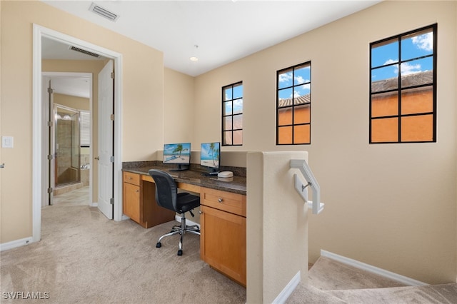 11999 Palba Way Unit 6405, Fort Myers, FL 33912 - home office with light colored carpet and built in desk