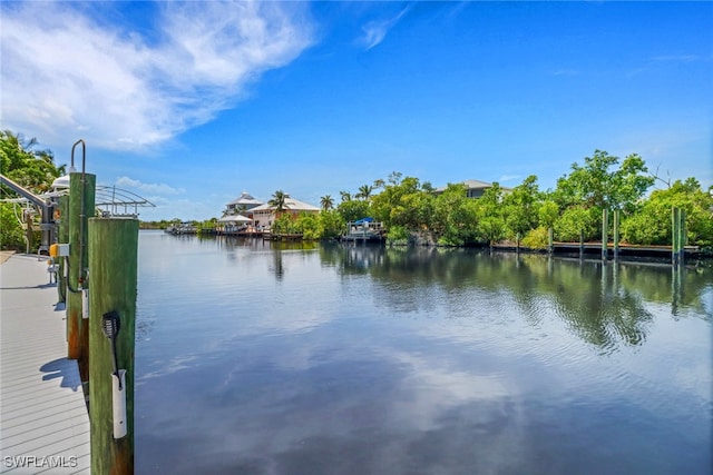 5251-5253 Serenity Cv, Bokeelia, FL 33922 - dock featuring a water view