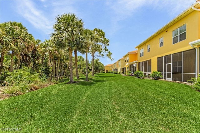 16142 Via Solera Cir Unit 103, Fort Myers, FL 33908 - view of grassy yard