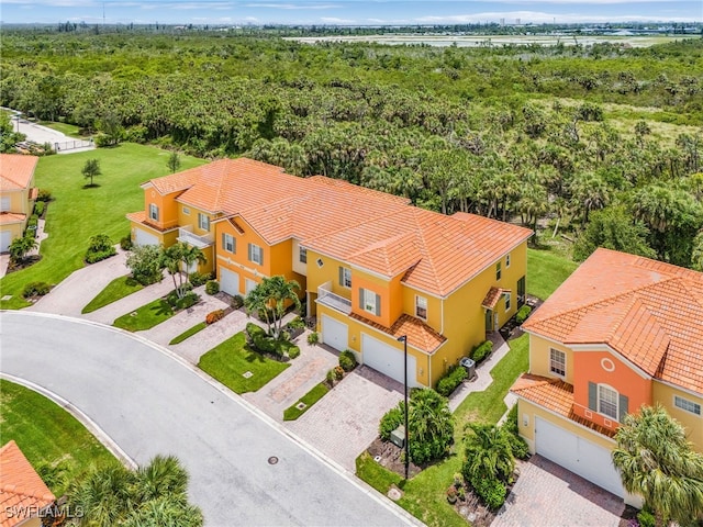 16142 Via Solera Cir Unit 103, Fort Myers, FL 33908 - bird's eye view of a heavily wooded area