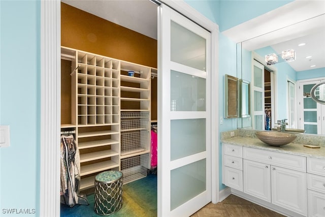 11640 Court Of Palms Unit 602, Fort Myers, FL 33908 - closet featuring a sink