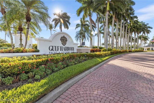 11640 Court Of Palms Unit 602, Fort Myers, FL 33908 - view of community / neighborhood sign