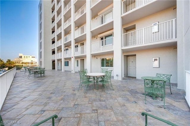26000 Hickory Blvd Unit 205, Bonita Springs, FL 34134 - view of patio with outdoor dining space