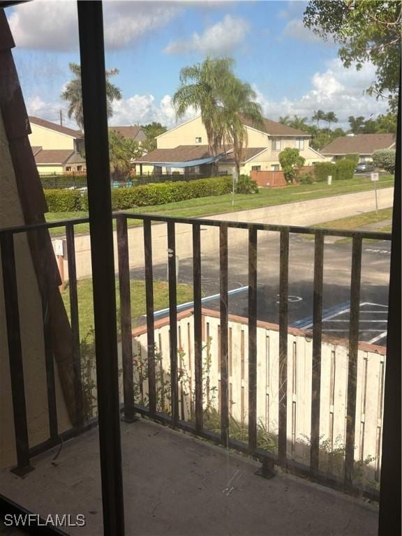 5245 Cedarbend Dr Unit 4, Fort Myers, FL 33919 - balcony with a residential view