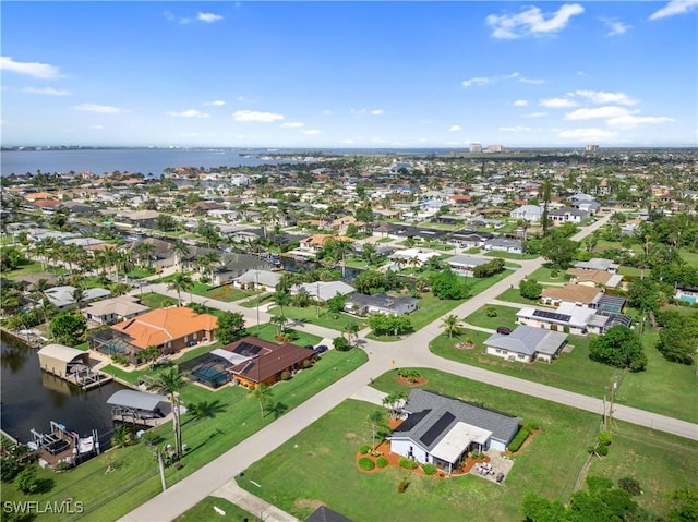 505 Monterey Ave, Cape Coral, FL 33904 - aerial view of residential area with a large body of water