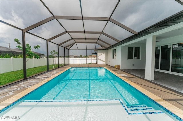 3923 NW 38th St, Cape Coral, FL 33993 - view of swimming pool featuring a patio area