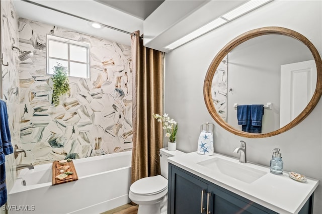8608 Via Rapallo Dr Unit 206, Estero, FL 33928 - bathroom with vanity and shower / bath combo with shower curtain