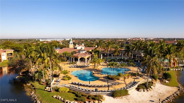 8608 Via Rapallo Dr Unit 206, Estero, FL 33928 - aerial view of a large body of water