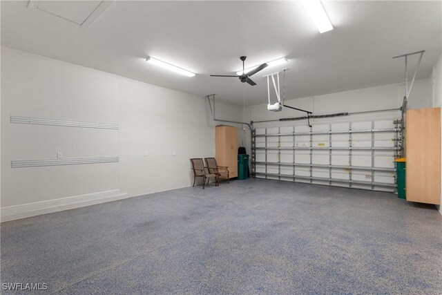 8888 Savona Ct, Naples, FL 34119 - garage with a garage door opener