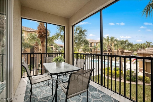 3724 Agualinda Blvd Unit 201, Cape Coral, FL 33914 - view of sunroom