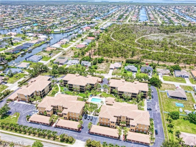 3724 Agualinda Blvd Unit 201, Cape Coral, FL 33914 - aerial view of property's location featuring nearby suburban area
