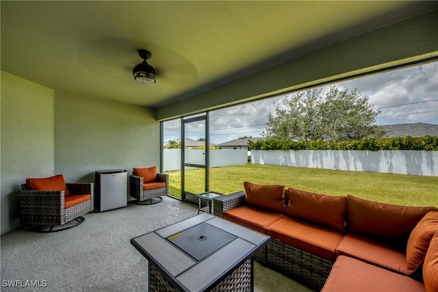 506 NE 2nd Place, Cape Coral, FL 33909 - view of sunroom / solarium