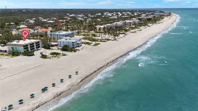 3067 W Gulf Dr Unit 102, Sanibel, FL 33957 - bird's eye view of expansive beach