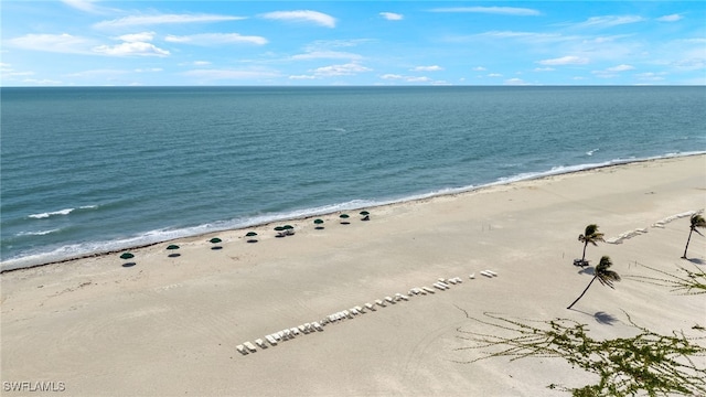 3067 W Gulf Dr Unit 102, Sanibel, FL 33957 - water view featuring nearby beach
