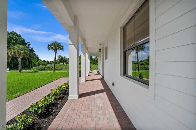 3708 Stagg Ct, Fort Myers, FL 33905 - porch featuring a lawn
