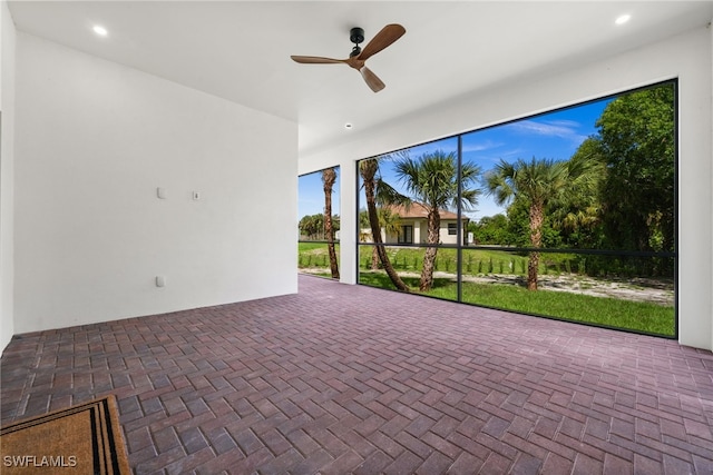 3708 Stagg Ct, Fort Myers, FL 33905 - view of patio featuring a ceiling fan