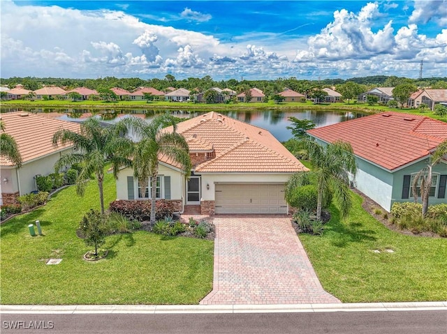 3344 Apple Blossom Dr, Alva, FL 33920 - aerial view of residential area with a large body of water