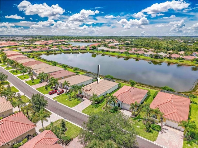 3344 Apple Blossom Dr, Alva, FL 33920 - aerial perspective of suburban area with a large body of water