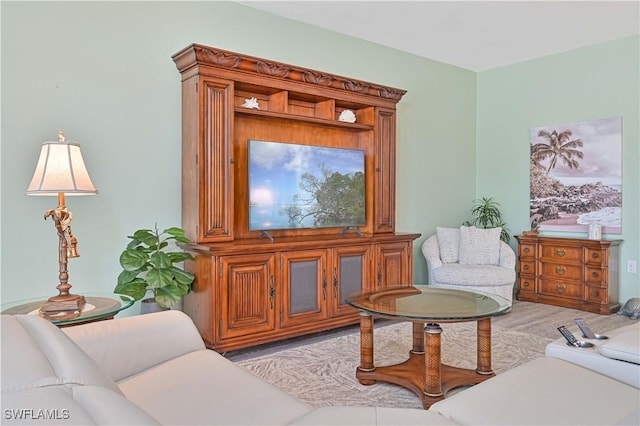 3344 Apple Blossom Dr, Alva, FL 33920 - sitting room with wood finished floors