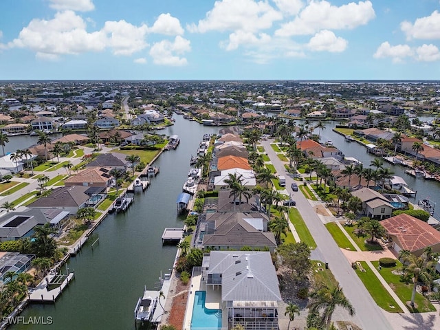 1132 Bond Ct, Marco Island, FL 34145 - aerial perspective of suburban area with a large body of water