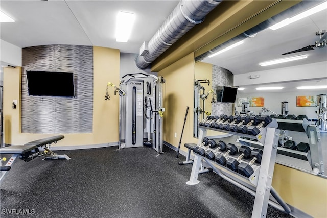 1920 Virginia Ave Unit 1102, Fort Myers, FL 33901 - view of gym