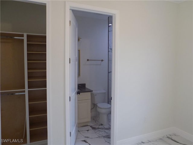 2924 Dunbar Ave, Fort Myers, FL 33916 - bathroom with marble finish floors and vanity