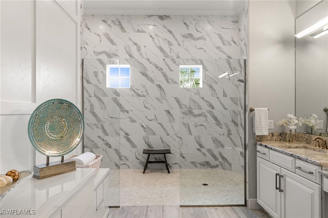 11699 Caleri Ct, Fort Myers, FL 33913 - full bath featuring a walk in shower and vanity
