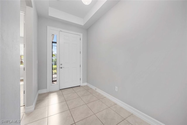 14601 Tropical Dr, Naples, FL 34114 - foyer entrance featuring baseboards and light tile patterned flooring