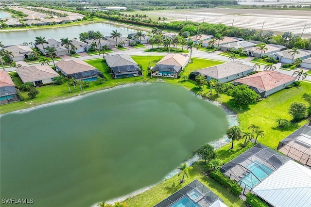 14601 Tropical Dr, Naples, FL 34114 - aerial perspective of suburban area featuring a nearby body of water