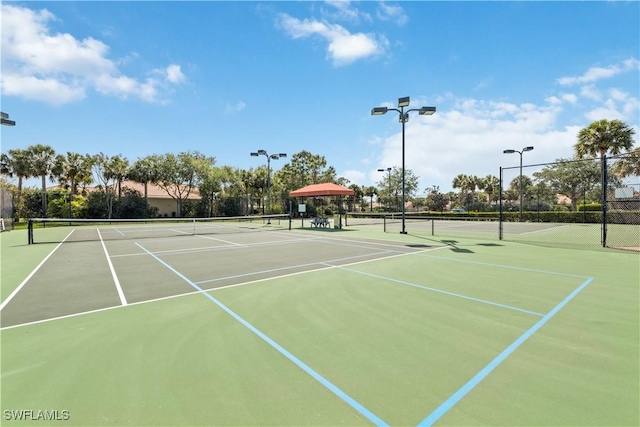 26425 Lucky Stone Rd Unit 201, Bonita Springs, FL 34135 - view of tennis court featuring community basketball court