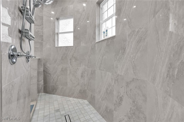 1806 41st St SW, Naples, FL 34116 - bathroom with a marble finish shower