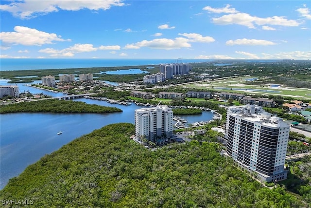 420 Cove Tower Dr Unit 304, Naples, FL 34110 - view of urban area with a large body of water