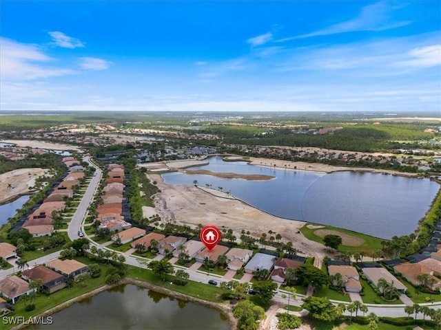 9245 Independence Way, Fort Myers, FL 33913 - aerial view of property's location featuring a large body of water and nearby suburban area