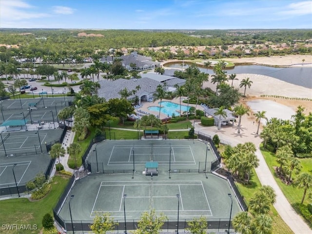 9245 Independence Way, Fort Myers, FL 33913 - aerial view of a pool