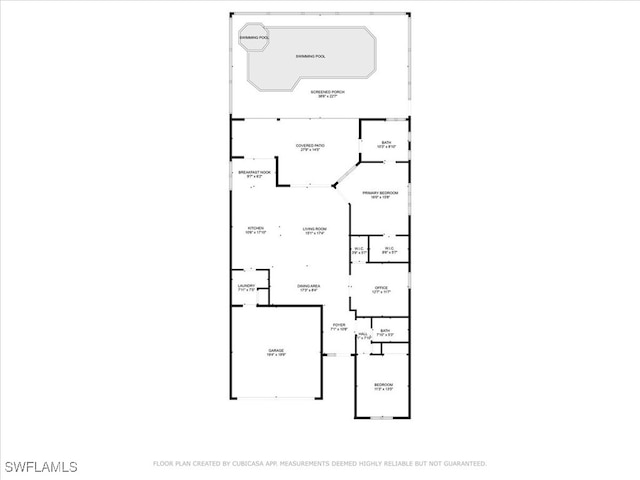 9245 Independence Way, Fort Myers, FL 33913 - view of floor plan / room layout
