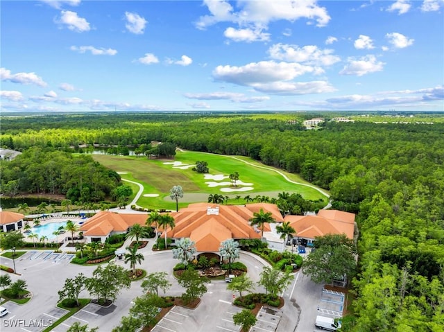 7625 Arbor Lakes Ct Unit 315, Naples, FL 34112 - bird's eye view of a heavily wooded area and a golf course