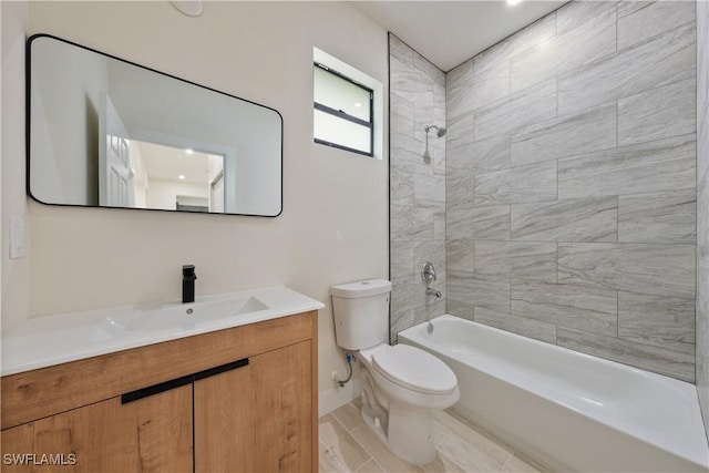 2701 53rd St W, Lehigh Acres, FL 33971 - full bathroom with vanity and shower / washtub combination