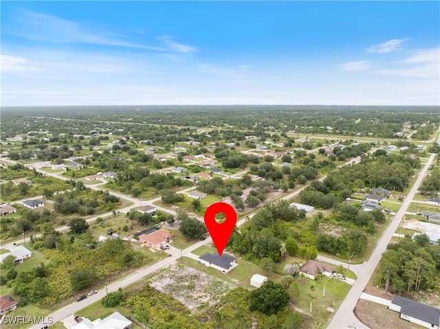 2703 54th St W, Lehigh Acres, FL 33971 - aerial view of property's location
