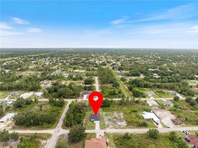 2703 54th St W, Lehigh Acres, FL 33971 - aerial overview of property's location