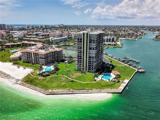 1100 N Collier Blvd Unit 920, Marco Island, FL 34145 - view of urban area with expansive coastline