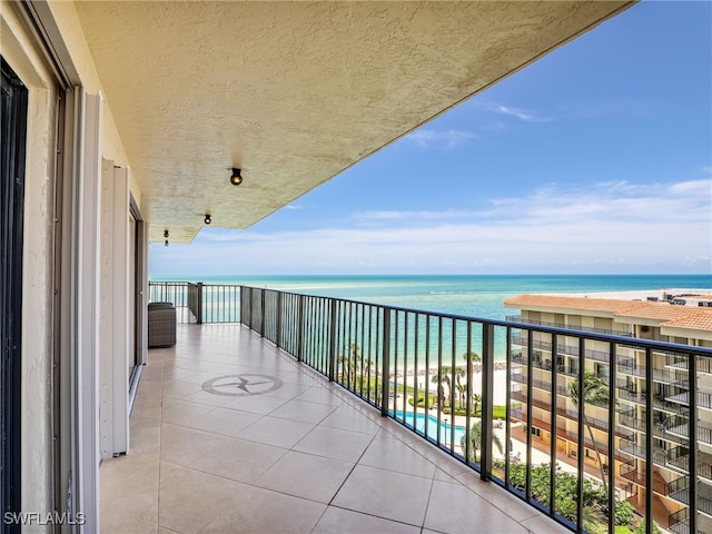 1100 N Collier Blvd Unit 920, Marco Island, FL 34145 - balcony with a water view