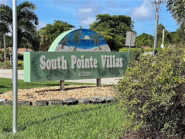 6300 S Pointe Blvd Unit 312, Fort Myers, FL 33919 - view of community sign