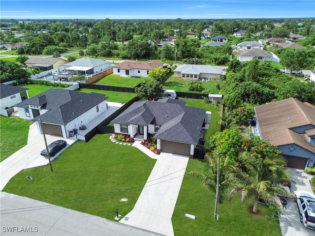 2607 4th St SW, Lehigh Acres, FL 33976 - aerial perspective of suburban area