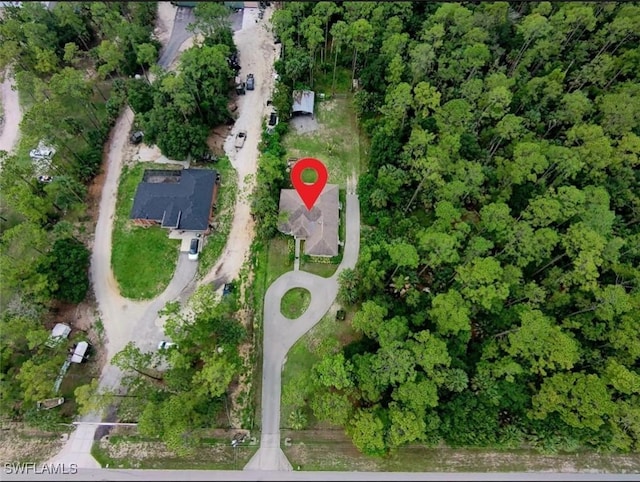 2640 4th Ave NE, Naples, FL 34120 - aerial view of property and surrounding area