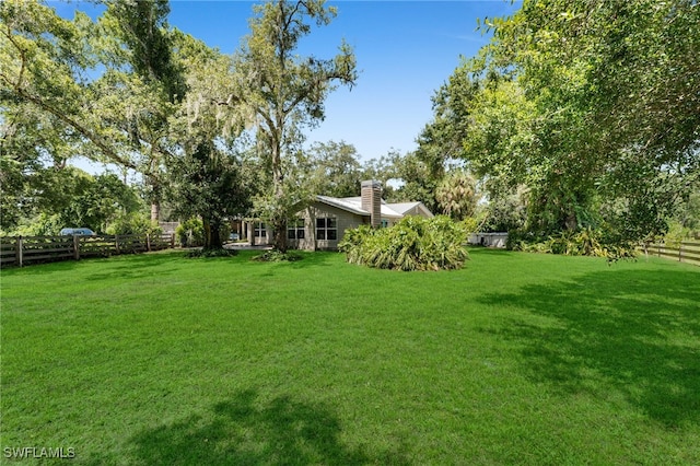 19350 Meredith Rd, North Fort Myers, FL 33917 - view of yard
