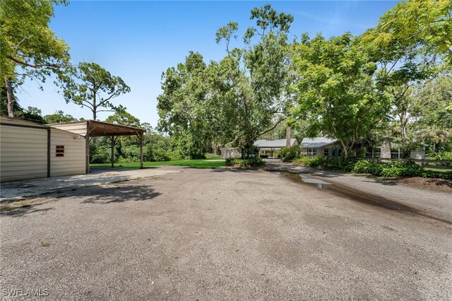 19350 Meredith Rd, North Fort Myers, FL 33917 - view of road