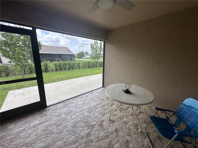 4627/4629 SW 7th Pl, Cape Coral, FL 33914 - view of unfurnished sunroom