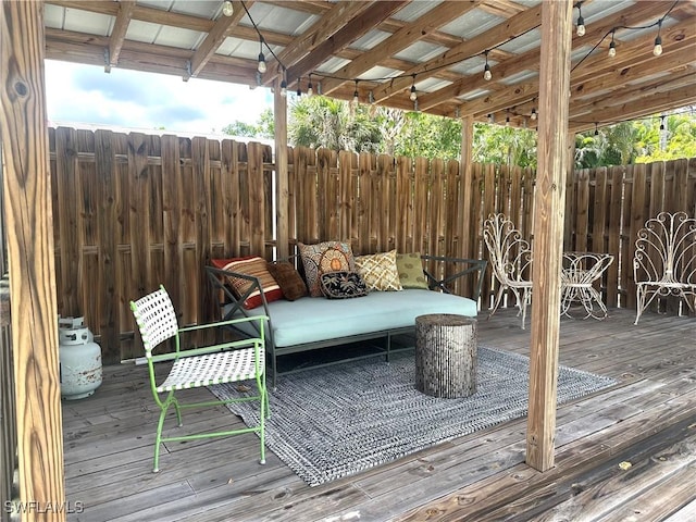 1260 26th Ave N, Naples, FL 34103 - view of wooden terrace