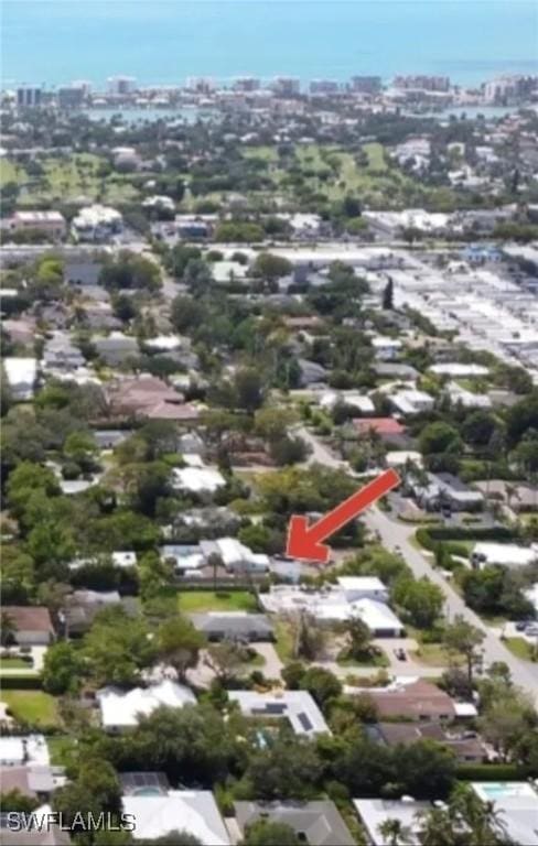1260 26th Ave N, Naples, FL 34103 - aerial overview of property's location